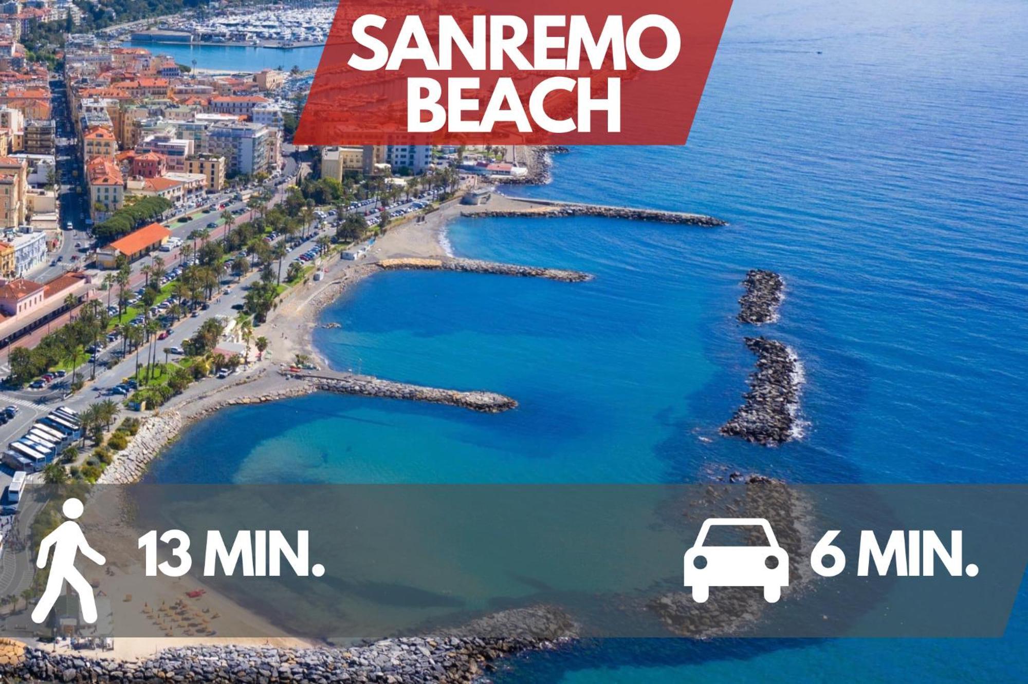 Ariston A 200M-Luxury Apartment Con A/C & Wi-Fi Sanremo Exterior photo